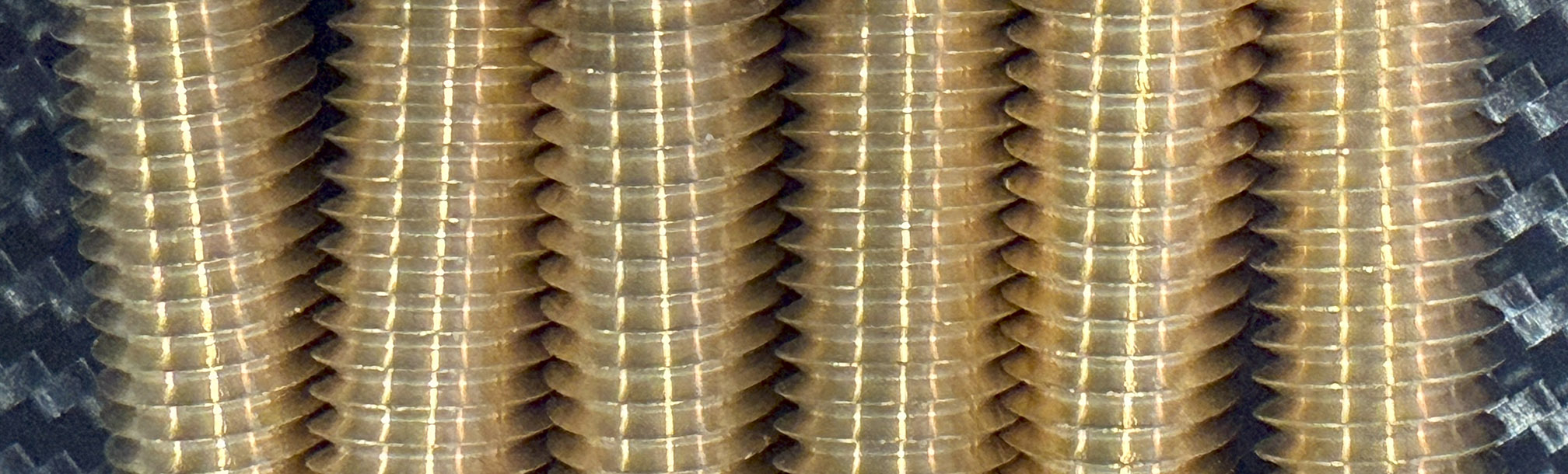 Bolts Set in Carbon Fiber