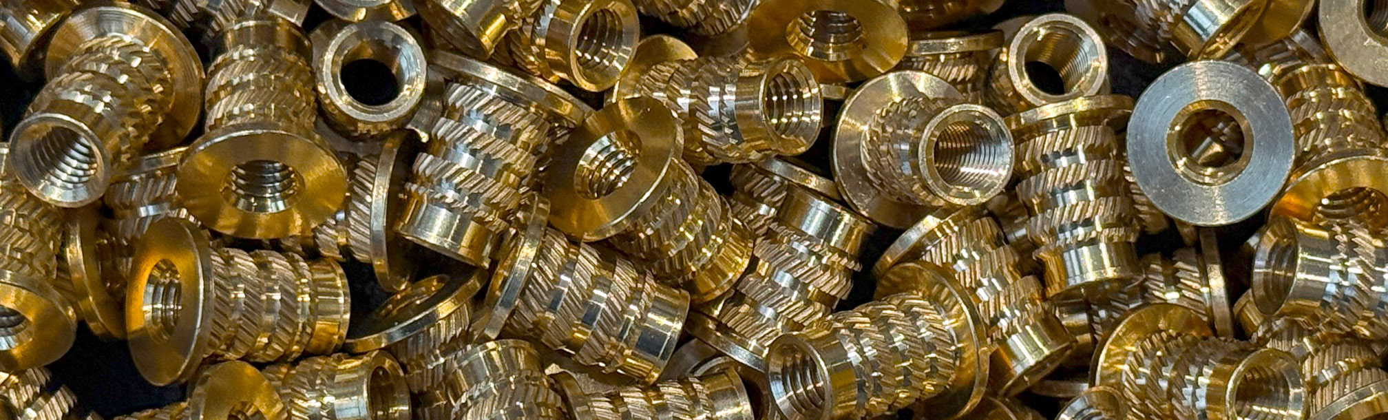 CFI Brass Threaded Inserts