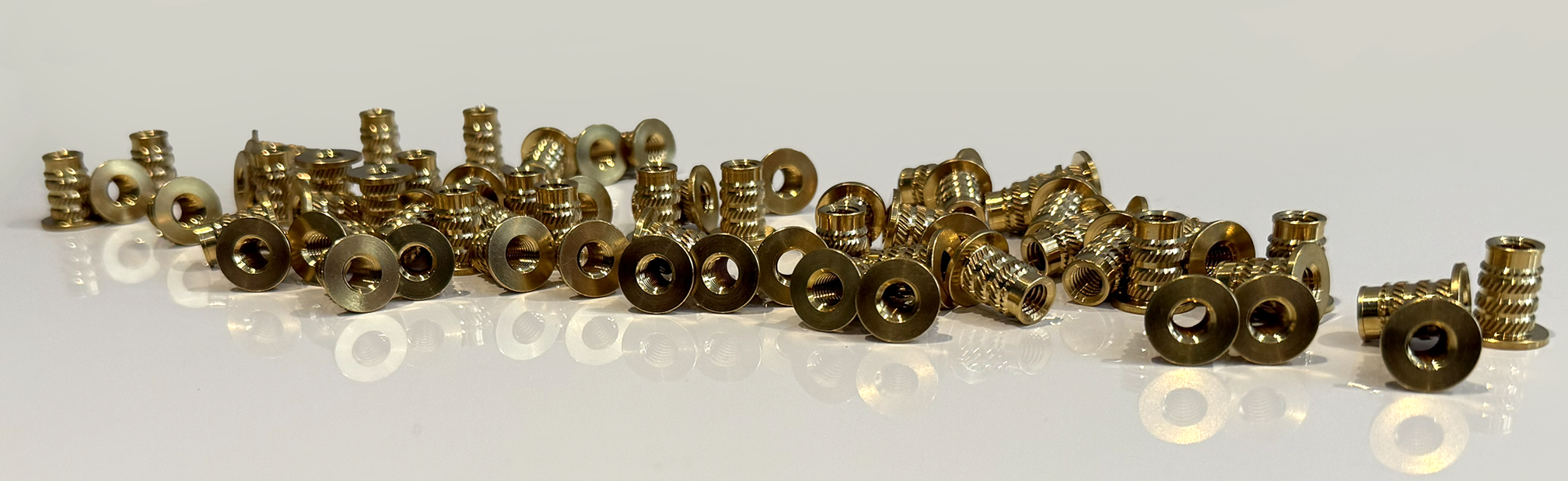 Brass Inserts on Plastic